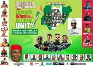 Legends wrestle for National Unity