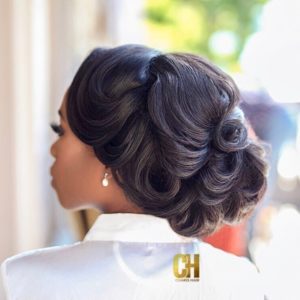 gorgeous wedding updo