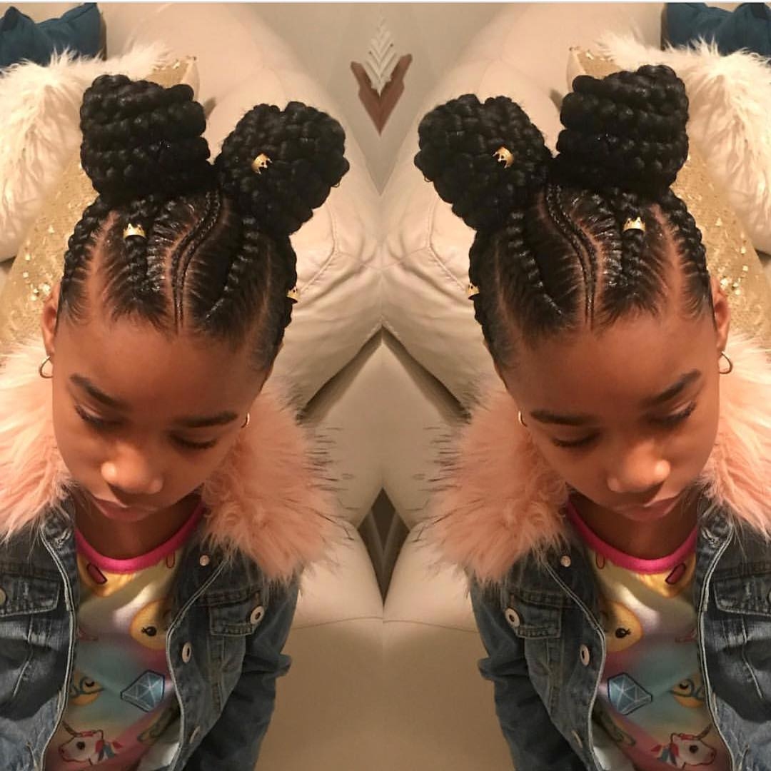 Braided Hairstyles Buns For Black Girls Click042
